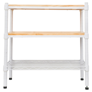 dayneeds 日需百備 松木烤漆層架, 白色, 3層