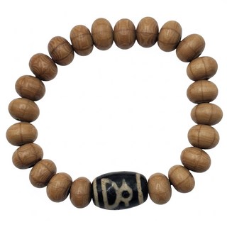 天然香氣四溢 五台山六道木 降龍木手串, 1條