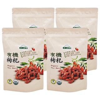 統一生機 有機枸杞袋裝, 150g, 4包