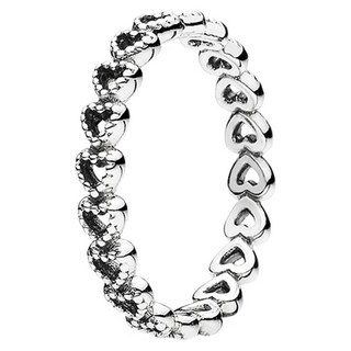 PANDORA 潘多拉 女款 鏤空心形環圈戒指 190980