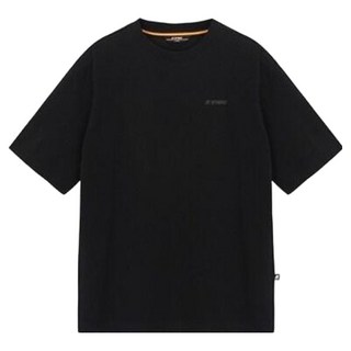 K-WAY Essential 大Logo短袖T恤 Y232BUT511, 黑色