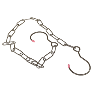 德利生活 防風萬用晾曬鏈 1米, 1條, Stainless Steel Silver