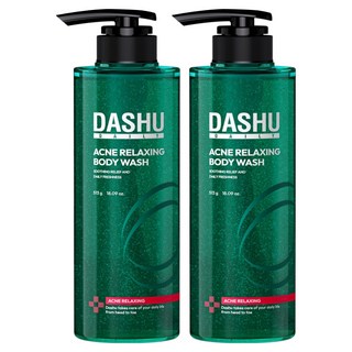 DASHU Daily 抗痘磨砂沐浴露, 513g, 2瓶