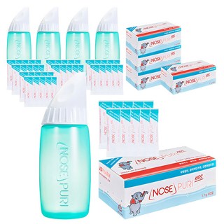 노즈퓨리 어린이 코세정 키트 + 분말 70p, 5세트