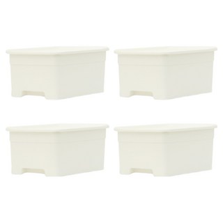 라이피스트 디어 팬트리 수납 정리함, 화이트, 4개