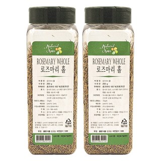 내츄럴스파이스 로즈마리 홀, 200g, 2개