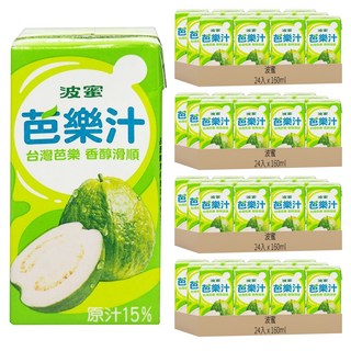 波蜜 芭樂汁, 160ml, 144入