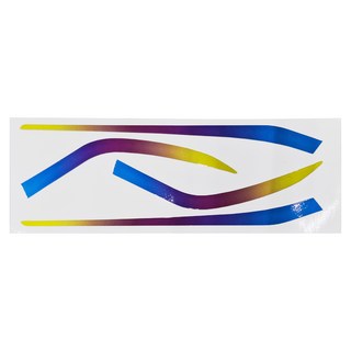 SYM DRG下眼線 反光貼紙, 彩鈦, 1張