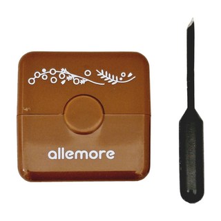 Shachihata 寫吉達 NOTOTO滾輪印章 Mimosa, 棕色墨水, 1個