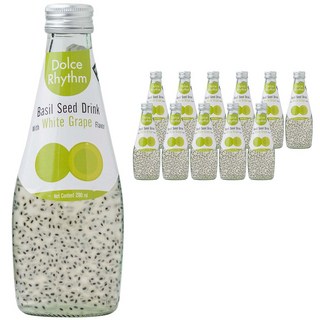 羅勒籽飲 葡萄口味, 290ml, 12瓶