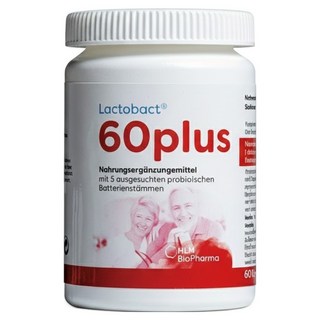 Lactobact 萊德寶 60 PLUS 銀髮族配方膠囊益生菌, 1罐, 60顆