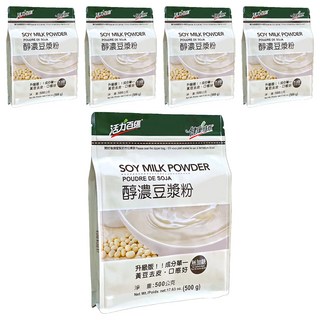 健康時代 醇濃豆漿粉, 500g, 5包
