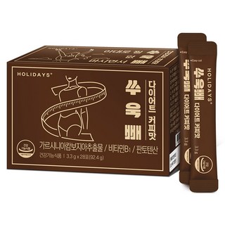홀리데이즈 쑤욱빼 다이어트 커피맛 28포, 92.4g, 1개