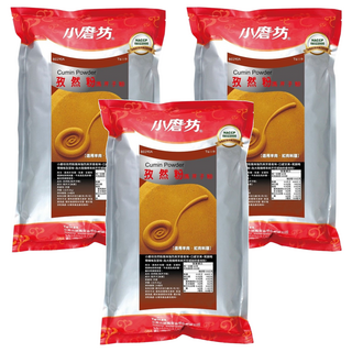小磨坊 孜然粉 馬芹子粉, 1kg, 3包