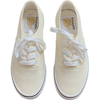 Kiel Noel 女款奶油色運動鞋休閒鞋