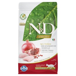 Farmina 法米納 室內/結紮貓適用 GC6低卡 乾飼料, 雞肉 + 石榴, 1.5kg, 1袋