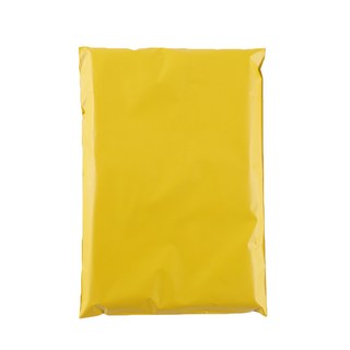 Wonpojang Industry HDPE 亮黃色快遞袋, 50個