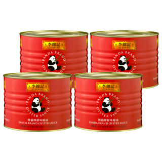 李錦記 熊貓牌鮮味蠔油, 2.27kg, 4罐