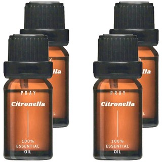 PRAY 天然單方精油系列 香茅, 10ml, 4瓶