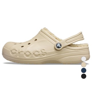 crocs 卡駱馳 男女通用 Via Lined 克駱格, 奶茶色, 270