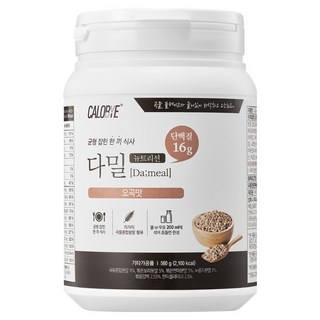 CALOBYE 蛋白奶昔粉 五穀口味, 560g, 1罐