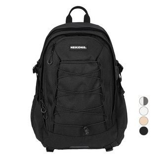 NEIKIDNIS 抽繩後背包, 黑色
