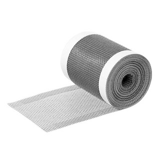 SP SAUCE 黏貼式寬型毛髮過濾網 FRP玻璃纖維材質, 400 x 12cm, 黑色, 1個