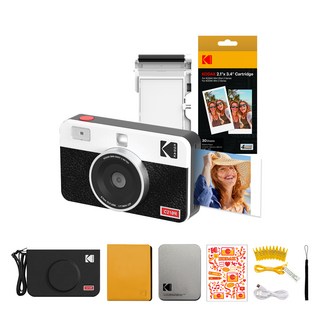 코닥 미니샷2 레트로 즉석카메라 C210R + 카트리지 + 액세서리 세트, 1세트