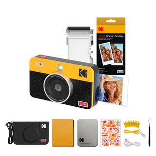 코닥 미니샷2 레트로 즉석카메라 C210R + 카트리지 + 액세서리 세트, 1세트