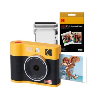 코닥 미니샷3 ERA 즉석카메라 + 카트리지 38p 세트 MS300, MS300(옐로우), 1세트
