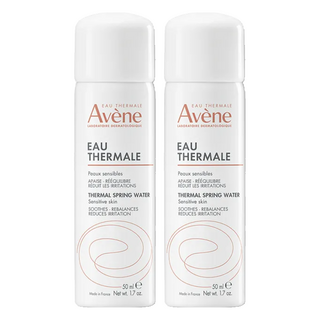 Avene 雅漾 舒護活泉水 50ml 舒緩保濕 舒緩肌膚不適 辦公室日常保濕補妝 方便攜帶, 2瓶