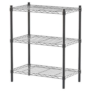 dayneeds 日需百備 輕型波浪架, 黑色, 3層