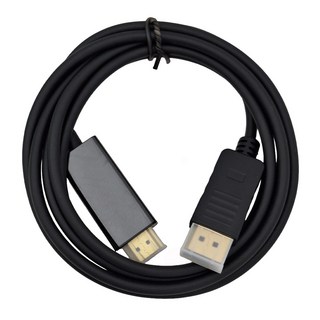 Line Q DP轉HDMI 公對公 4K2K 1.8米 影音訊號線, WX-DH06, 1條