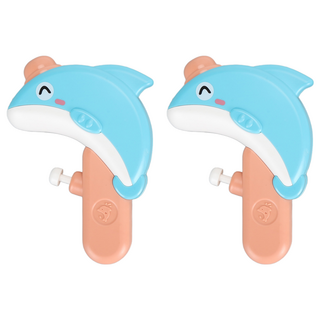 PUKU 藍色企鵝 樂活萌趣動物小水槍, 海豚 藍色, 2個