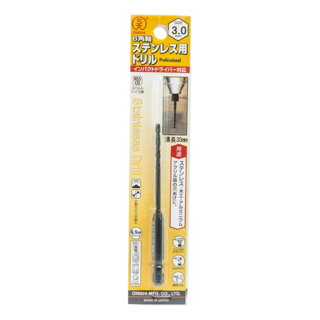 ONISHI NO.26 六角白鐵鑽尾 026-030 3mm, 1支