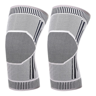 LDX 極致透氣石墨烯減壓護膝 2入組 建議大腿圍30-40 cm, 27~35.5 x 14~27.5cm, 1組