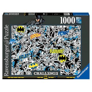 Ravensburger 維寶 拼圖, 蝙蝠俠滿版挑戰, 1000片, 1盒