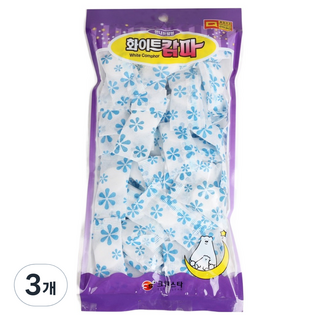 Cleanstar Brand White Camphor 650 不織布型抽屜用奈丸除臭劑 65入, 260g, 3個