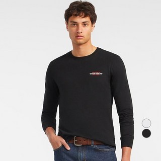 GUESS 男款修身長袖T恤 MOCK2309