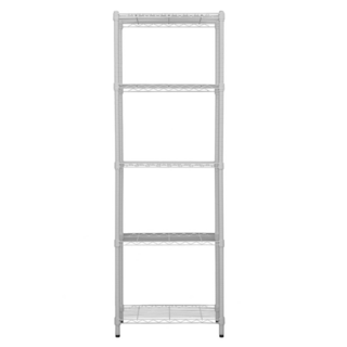 dayneeds 日需百備 輕型烤漆五層架 鐵力士架 收納層架, 白色, 5層
