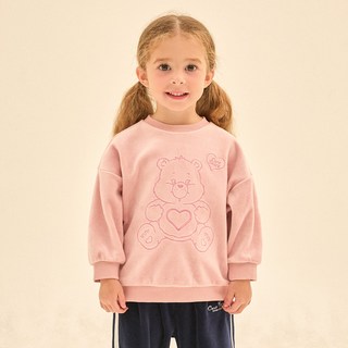 Care Bears 兒童 Tenderheart Bear 舒適絲絨大學T恤