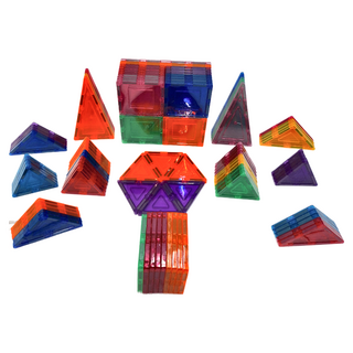 PicassoTiles 畢卡索 磁力片積木 經典101片組, 1組