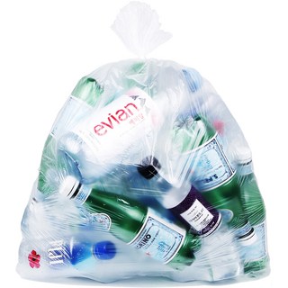 담다비닐 쓰레기 비닐봉투 투명 100p, 100L, 1개