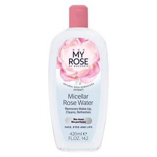 保加利亞 My Rose 玫瑰卸妝水 420ml 溫和卸妝保濕 敏感肌適用, 1瓶