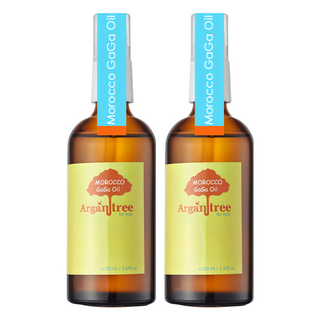 DR.GAGA 不黏手護色版摩洛哥堅果護髮油 輕浪漫, 100ml, 2瓶