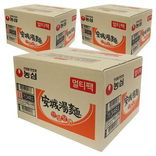 농심 안성탕면 125g, 120개