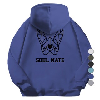 ILLUSO 男女通用 Soulmate 柔軟特級雙面 連帽T恤