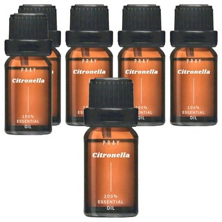 PRAY 天然單方精油系列 香茅, 10ml, 6瓶