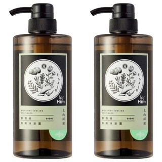 tsaio 上山採藥 野薄荷勁爽沐浴露, 600ml, 2瓶