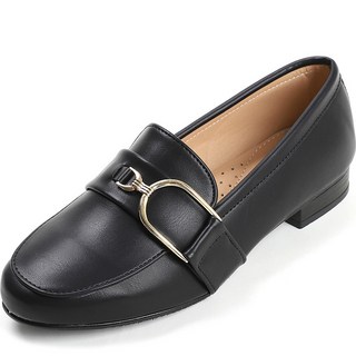 MeltingNine 女款金色點綴樂福鞋 LP2213